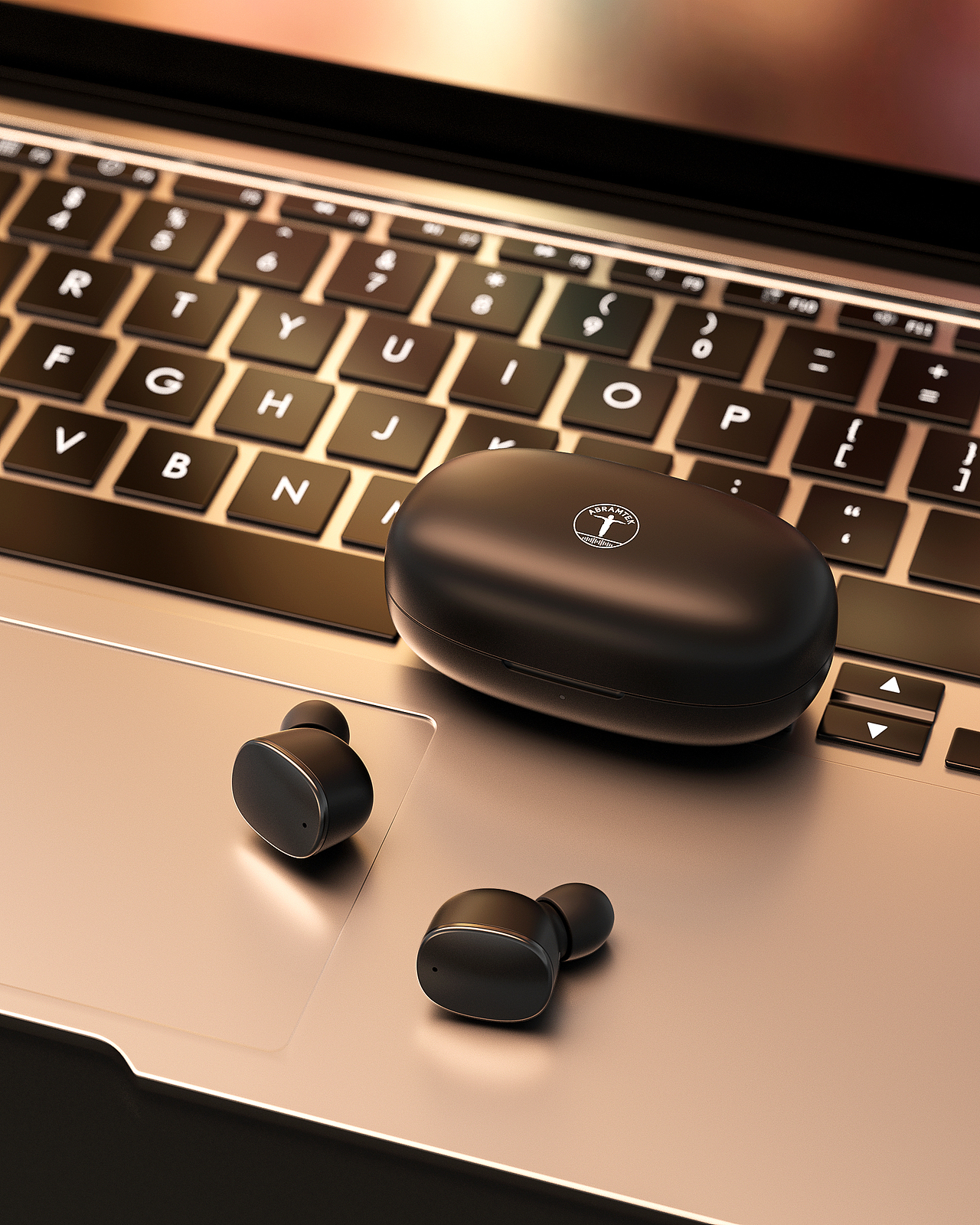 蓝牙耳机场景渲染