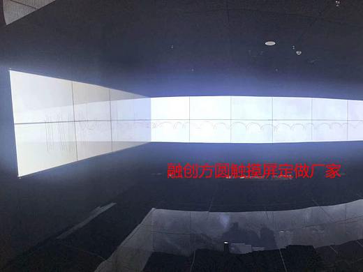 55寸3x6直角拼接屏红外触摸框,超大尺寸折角触摸框工厂