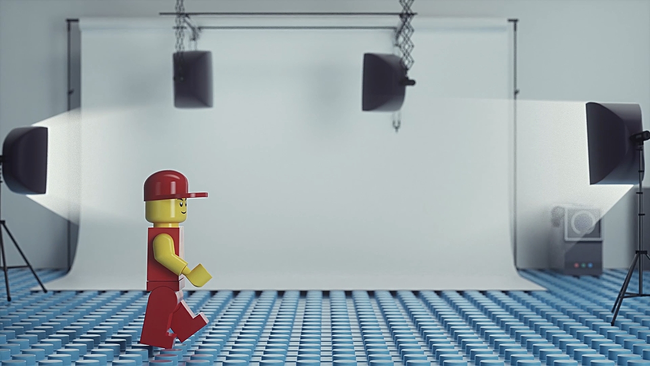 乐高风格三维动画