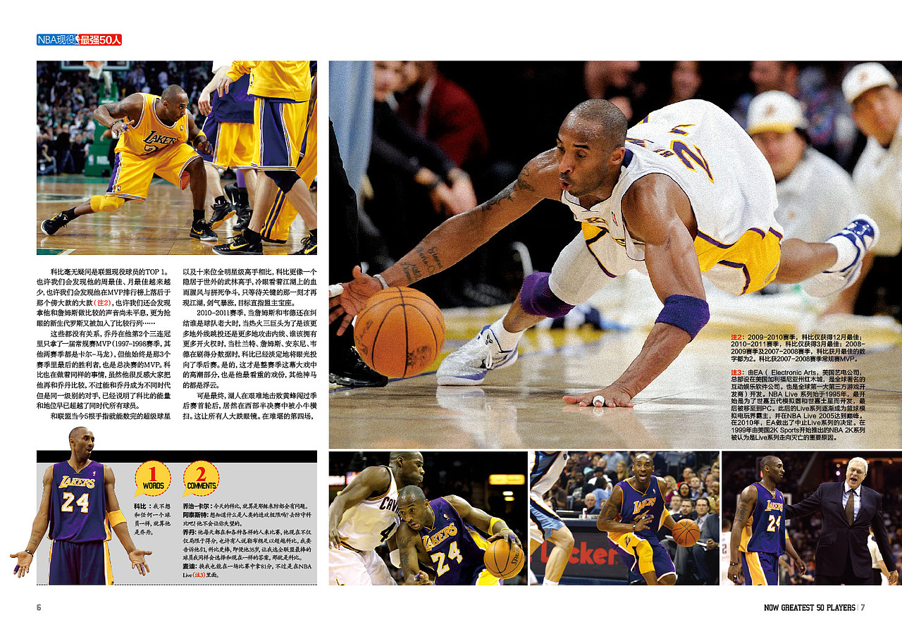 书籍装帧《NBA现役最强50人》
