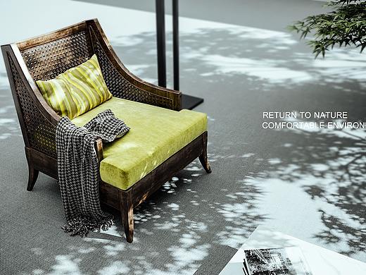 也许有那么一个午后，品一口醇香的茶，静静沐浴着阳光（个人主页-ZNTU0NDc0MzI=） - 家装设计 - 站酷设计师东南亚度假风原创素材 - 站酷ZCOOL