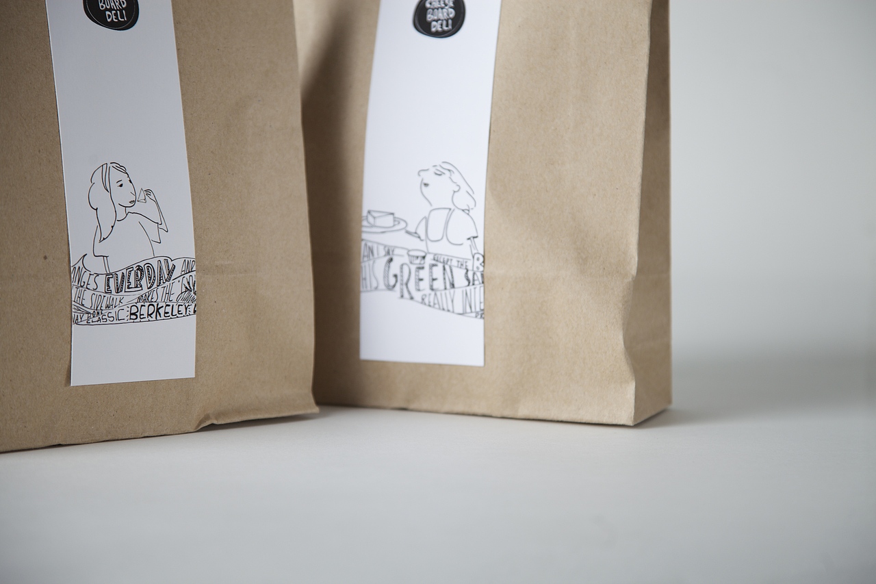 Cheese Board Delicatessen 食品包装设计