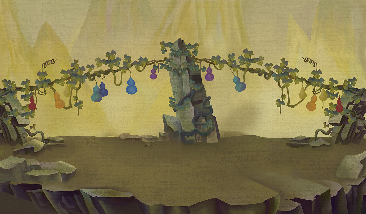 葫芦娃场景插图