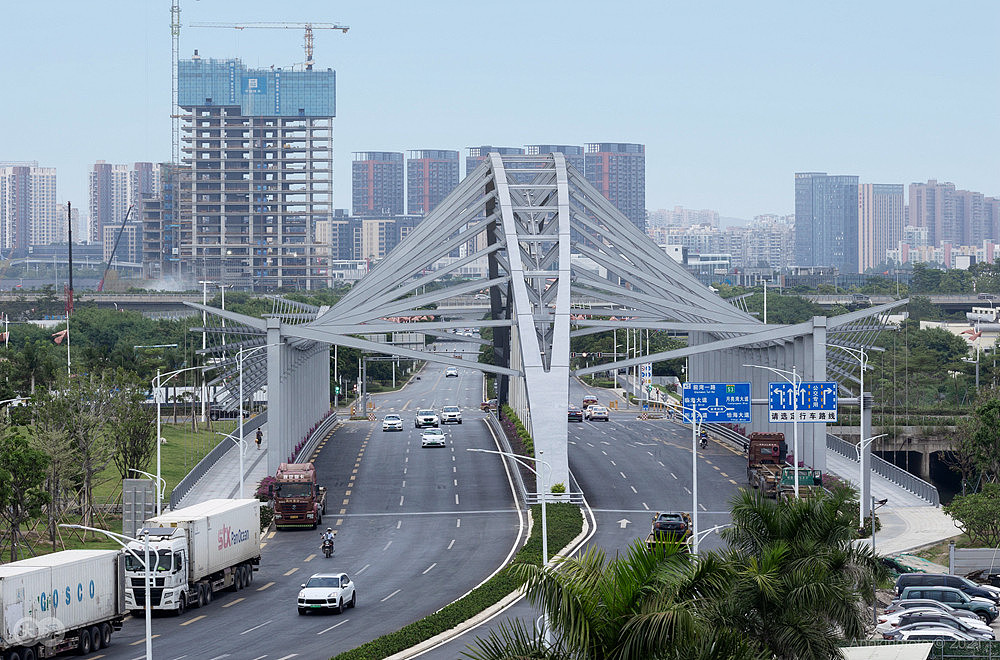 深圳前海梦海前河湾桥及听海大桥