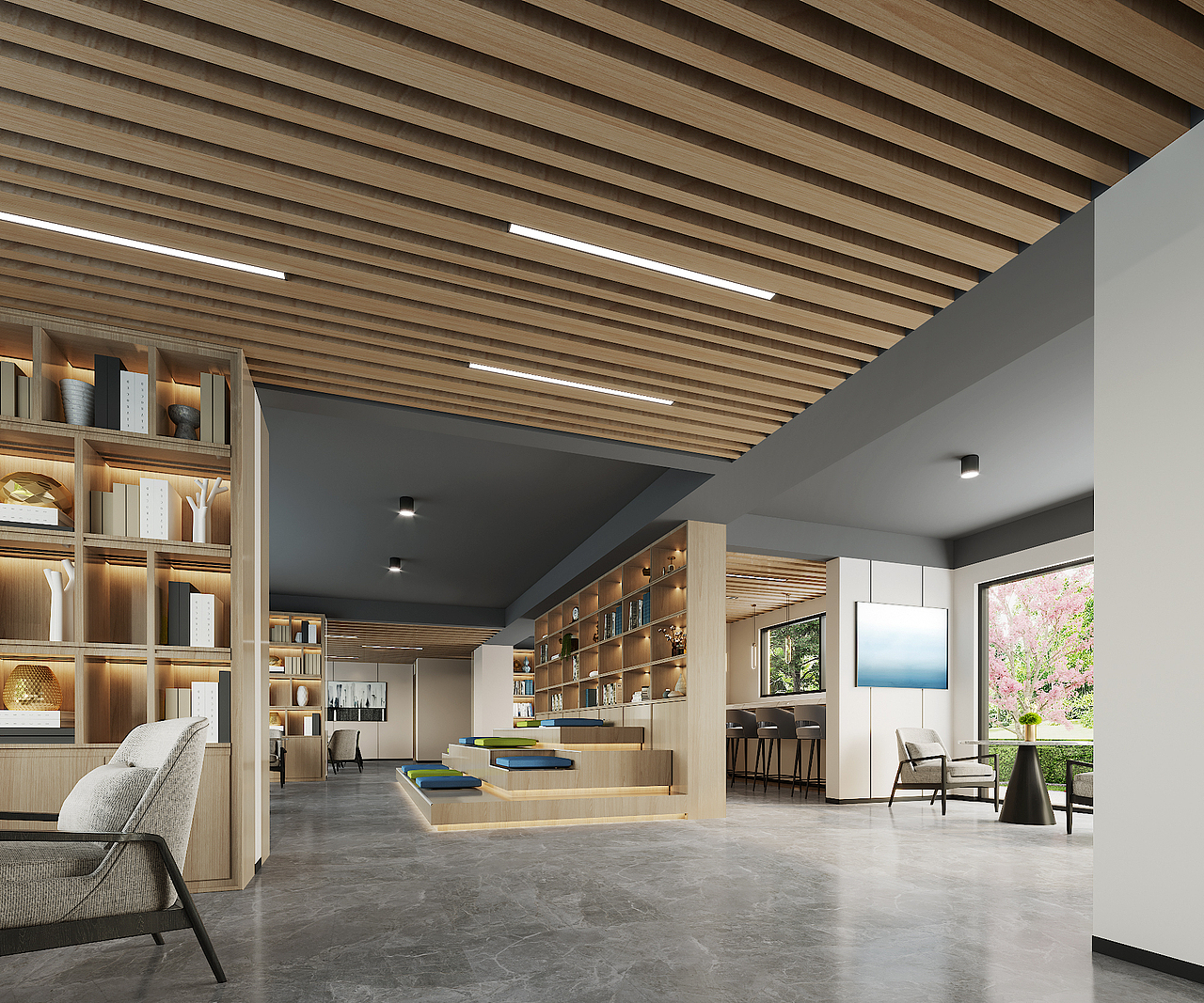 东韵设计 售楼处架空层_东韵设计-站酷zcool