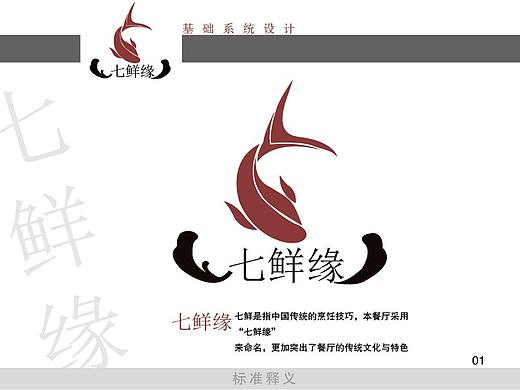 七鲜缘-VIS视觉识别系统品牌设计