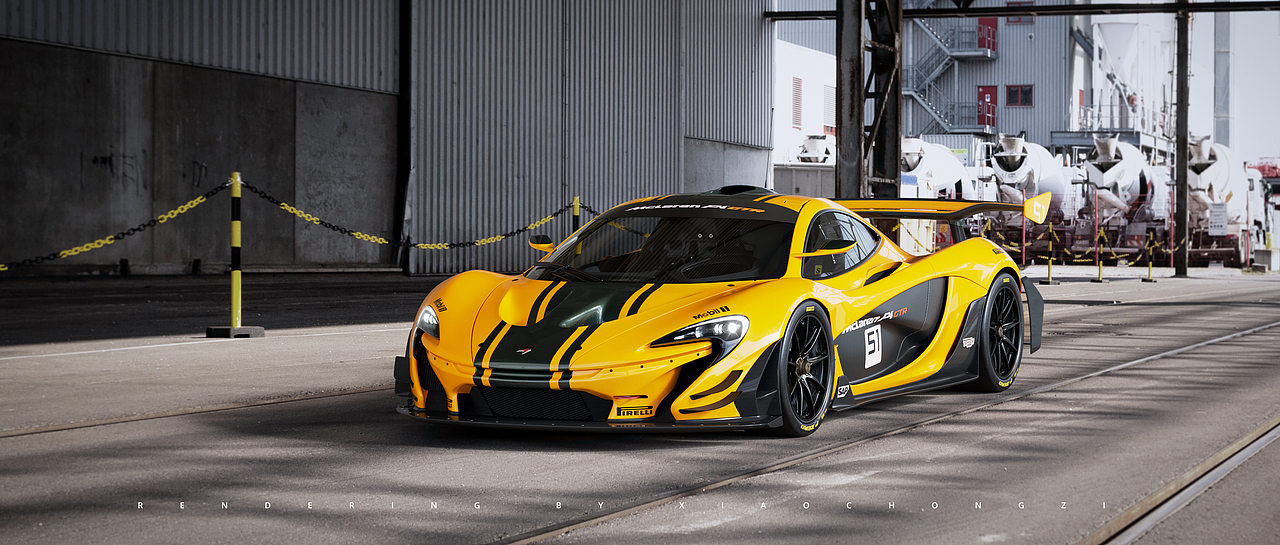 【 McLaren _ P1 GTR】