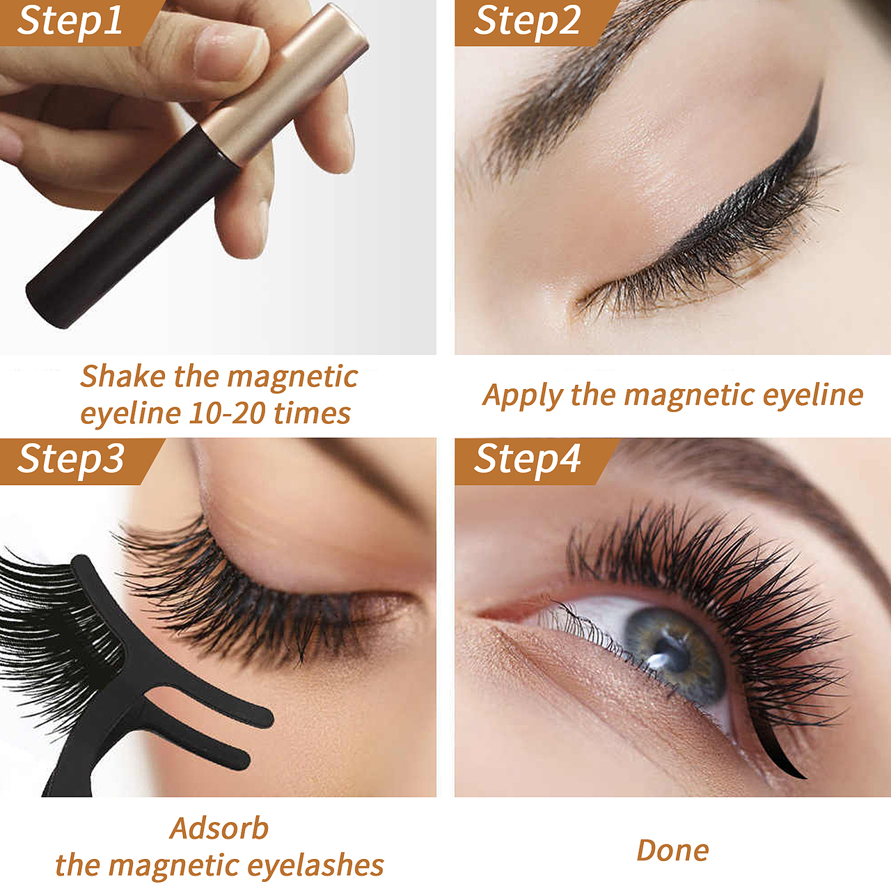 亚马逊眼睫毛主图 and A+设计