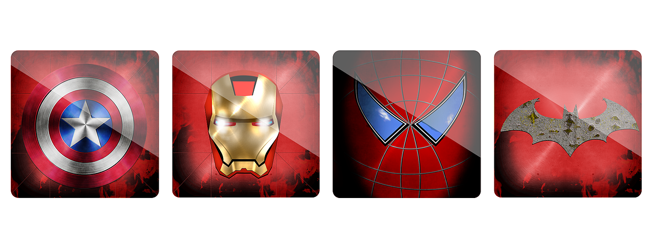 美国队长图标绘制