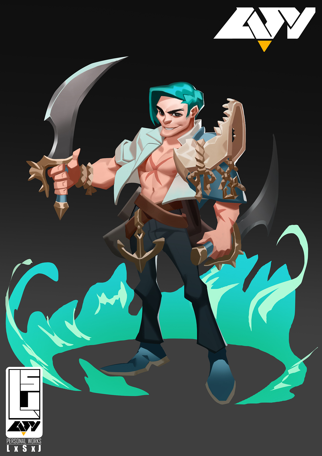 欧美q版练习个人作品