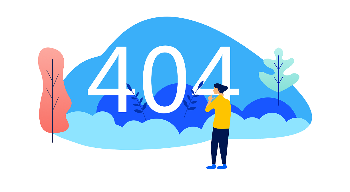 404插画练习（图ZMjA5NzI5ODY4） - 其他UI - 站酷设计师UIW潘家威原创素材 - 站酷ZCOOL