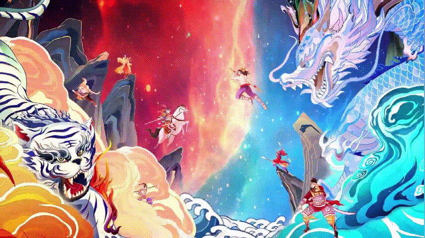 《小浣熊水浒传》手游宣发（图ZMjYxOTM2OTg4） - 商业插画 - 站酷设计师BanBan半半原创素材 - 站酷ZCOOL