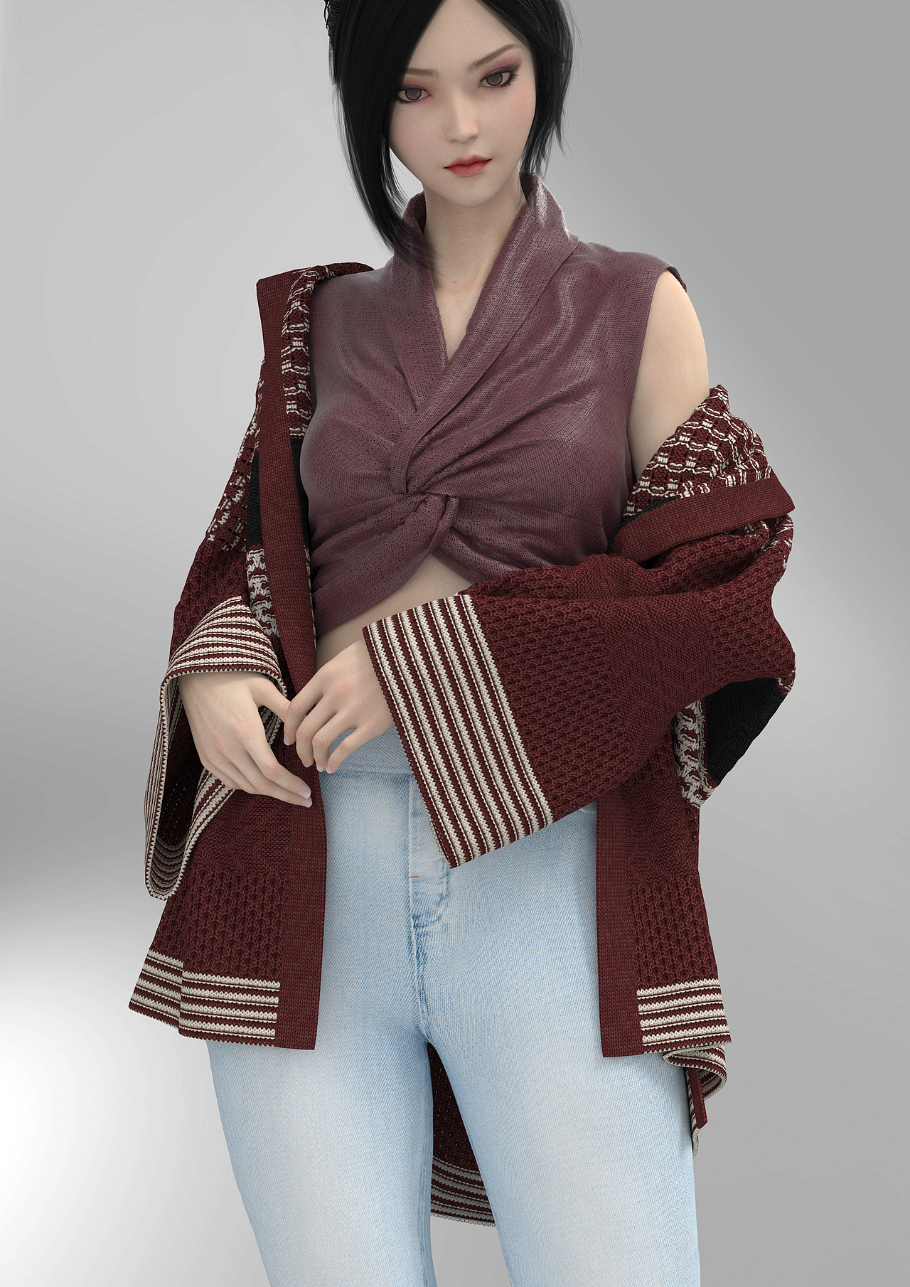 clo3d服装建模作品