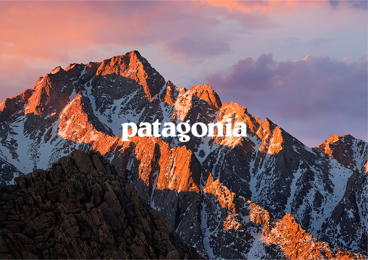 巴塔哥尼亚patagonia网页设计