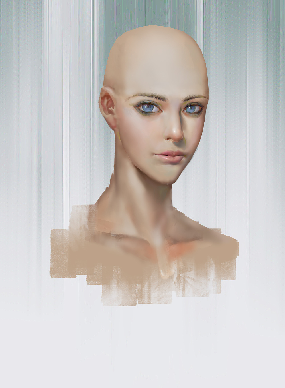 软妹练习过程（图ZMTk2MjY3MzI=） - 创作习作 - 站酷设计师tianzi_天恣原创素材 - 站酷ZCOOL