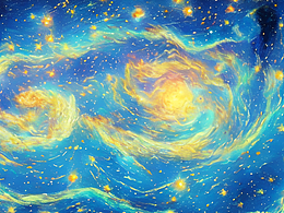 #站酷梦笔#无边宇宙中，星空璀璨