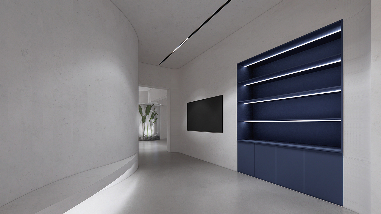 上海-街道城市运营管理中心办公空间设计