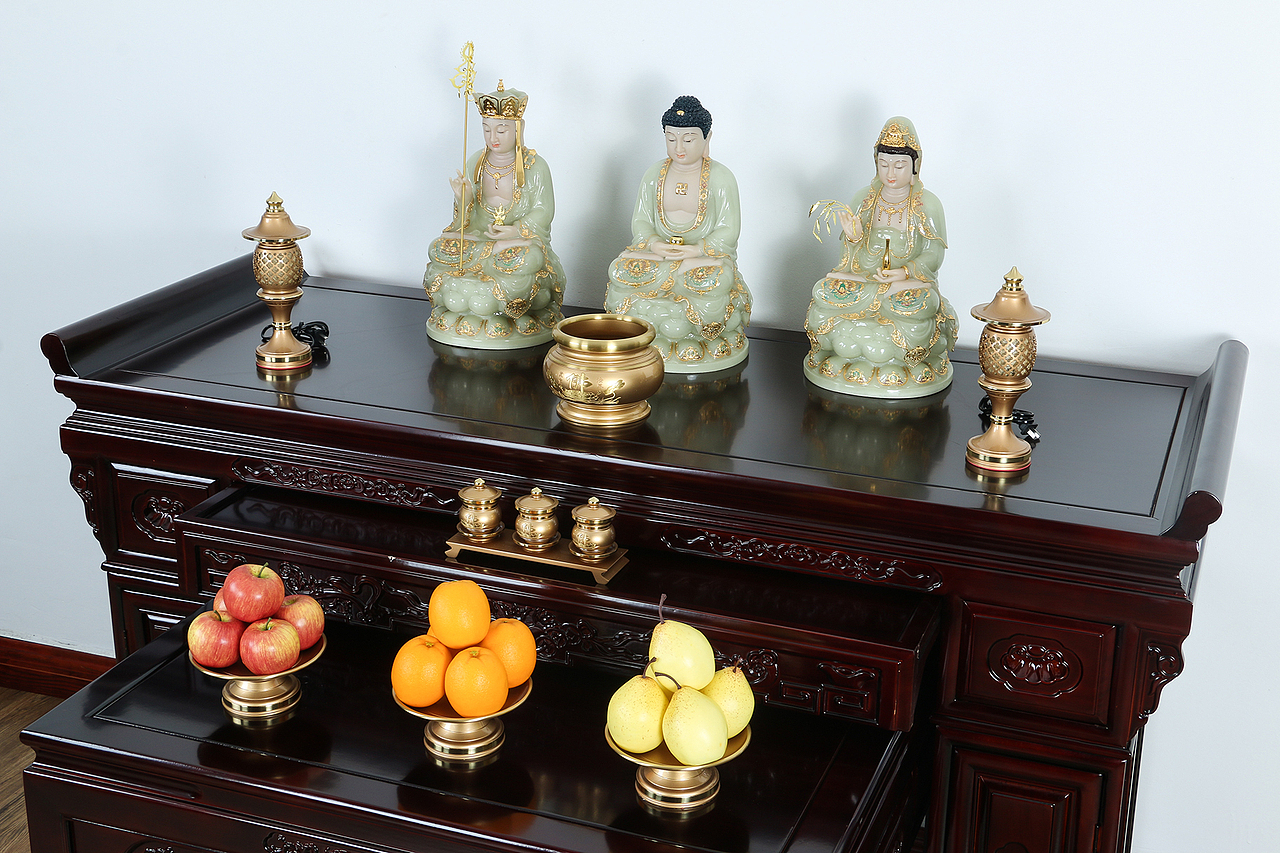 佛教用品 佛龛供桌拍摄 梵泽福佛具用品摄影
