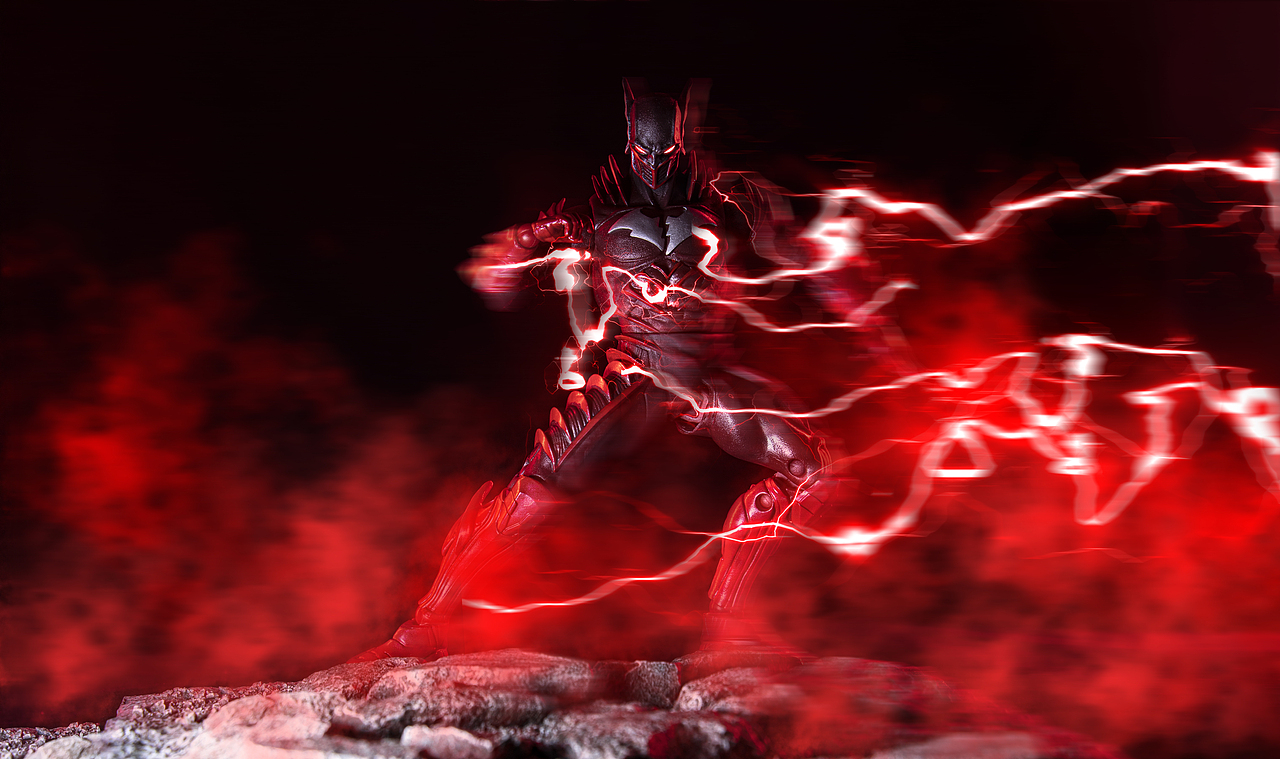 dc死亡金属大事件红死魔模型摄影 后期