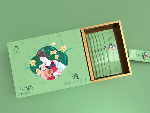 女性包装盒、通乳包装盒、高端大气礼盒、保健品包装
