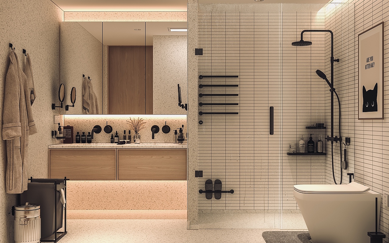 【中东风，花园里放着《古兰经》】上海400平私宅设计