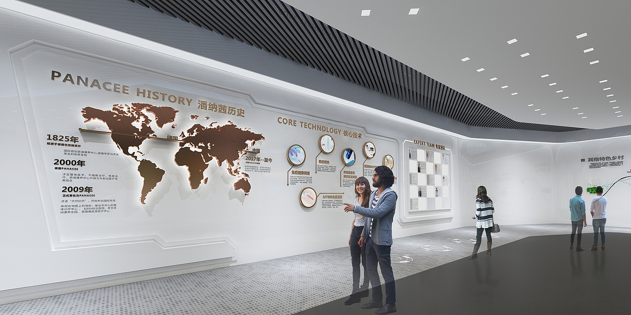 医院品牌墙（图ZMTg3NjY5NzY0） - 其他三维 - 站酷设计师沈琪_sanki原创素材 - 站酷ZCOOL