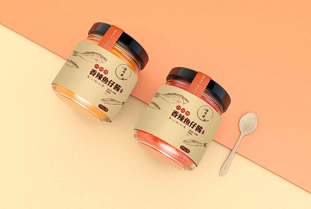 鱼子酱包装（图ZMjEwOTkwNzY0） - 包装 - 站酷设计师青荫草设计原创素材 - 站酷ZCOOL
