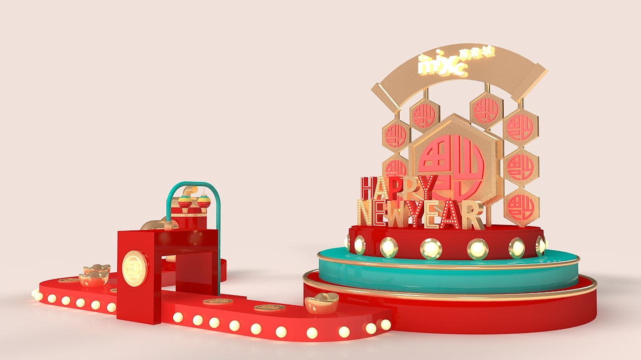 c4d练习（图ZMTk2MDM4NjIw） - 场景 - 站酷设计师跳跳跳跳羊原创素材 - 站酷ZCOOL