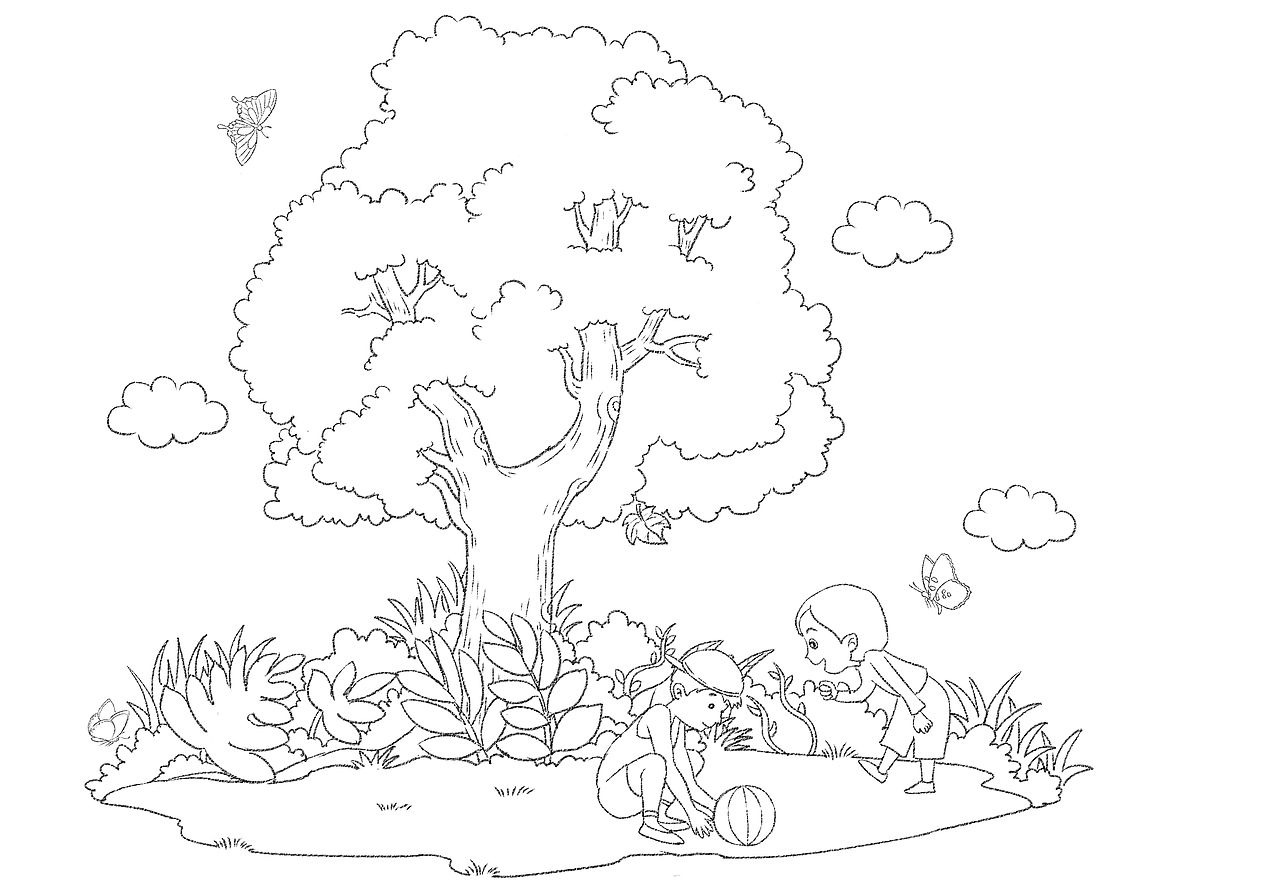 文学作品无出血插图线稿（图ZMjI3NTY5MTcy） - 儿童插画 - 站酷设计师榕小洋原创素材 - 站酷ZCOOL