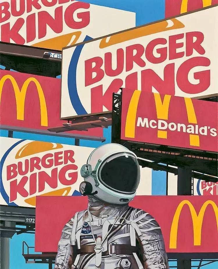 宇航员系列插画