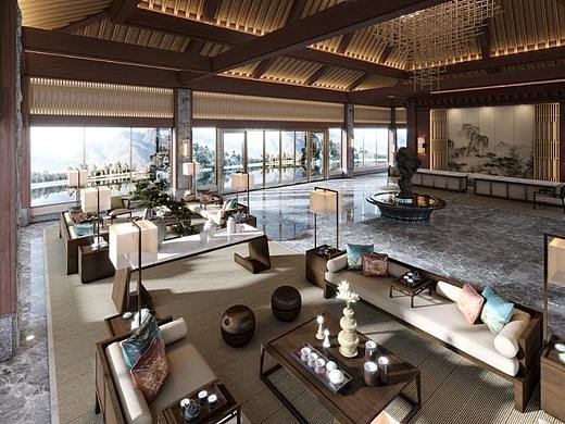 工装案例——酒店大堂