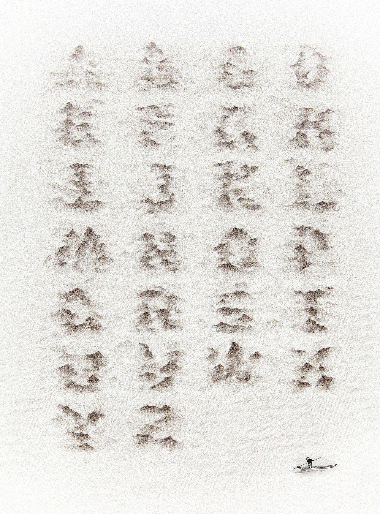 红点奖获奖作品《山云体》（图ZMTc0MDQ0NDI0） - 字体/字形 - 站酷设计师呈美设计原创素材 - 站酷ZCOOL