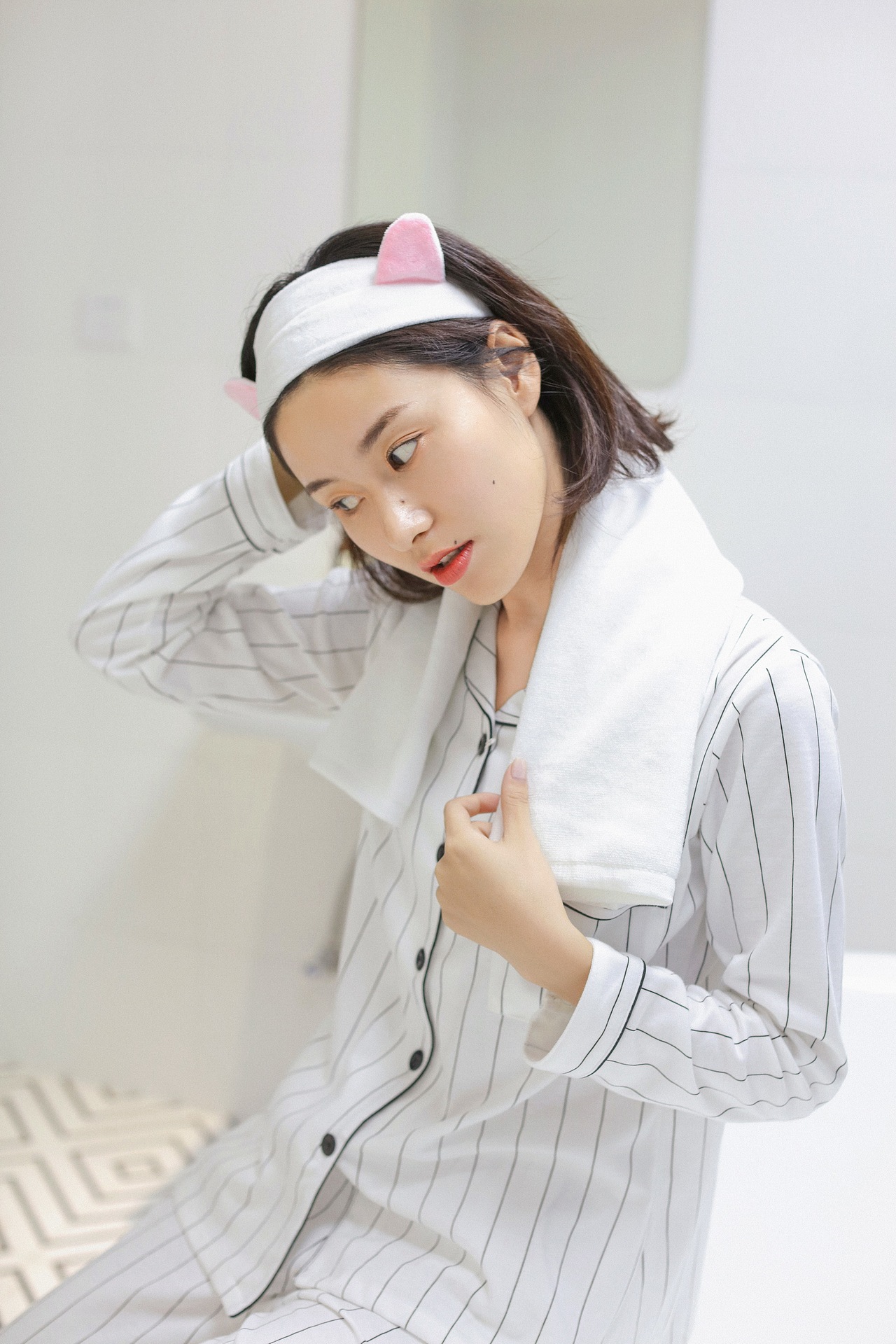 杭州卓米商业|时尚|服装摄影师 发带 拍摄