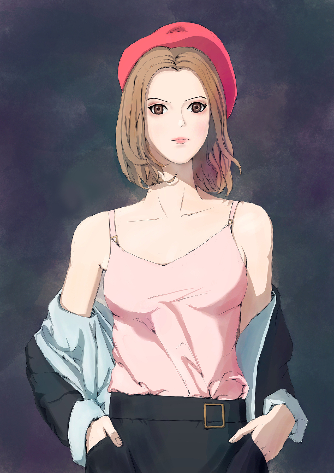 插画练习（图ZMjQ4NDA0NTQ4） - 创作习作 - 站酷设计师ModeX原创素材 - 站酷ZCOOL