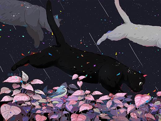 夜叢噬元獸（個人主頁-ZMzUxNjA3MDQ=） - 創(chuàng)作習(xí)作 - 站酷設(shè)計師蘇打小蒙原創(chuàng)素材 - 站酷ZCOOL