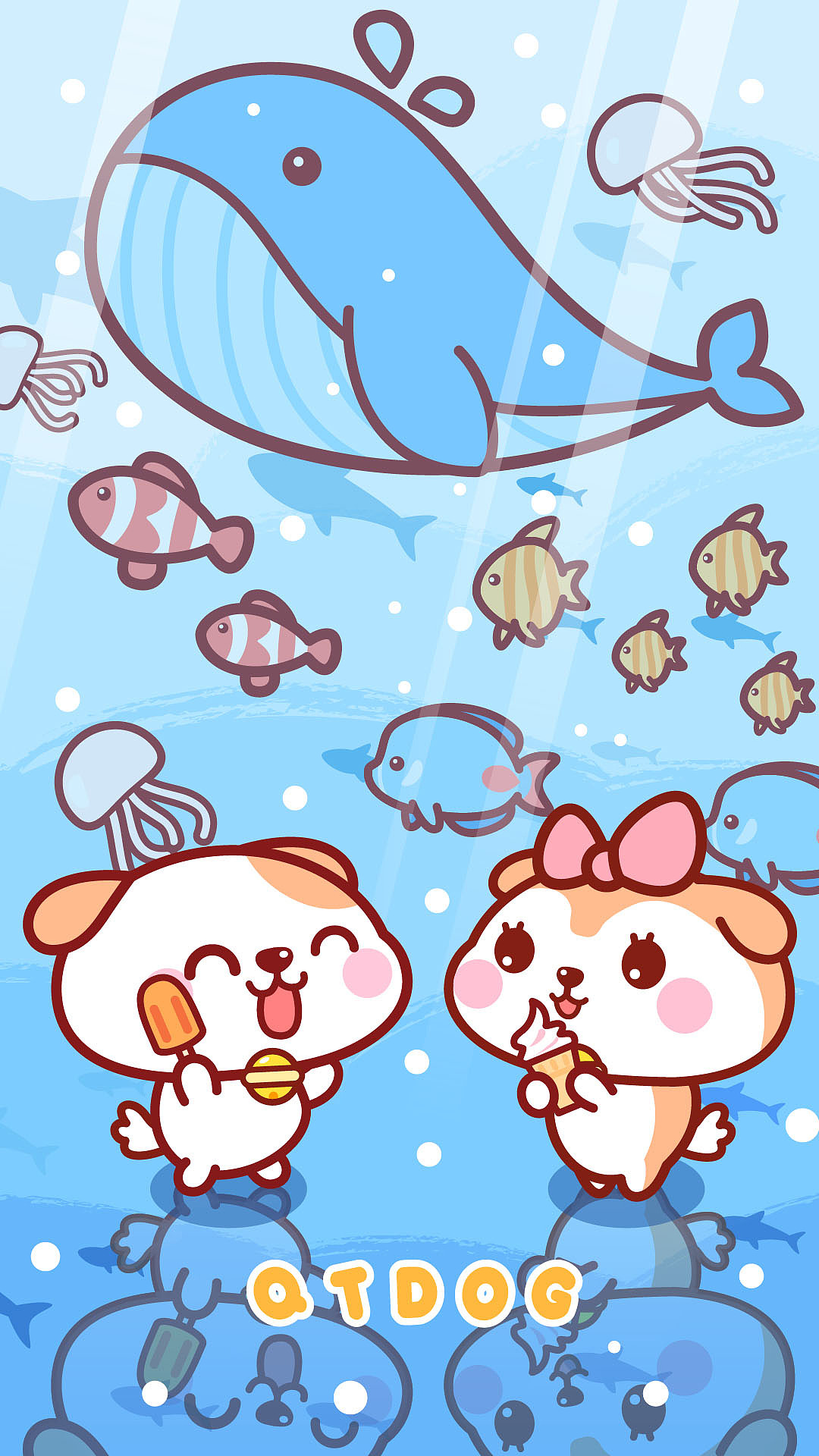 秋田君夏日插画