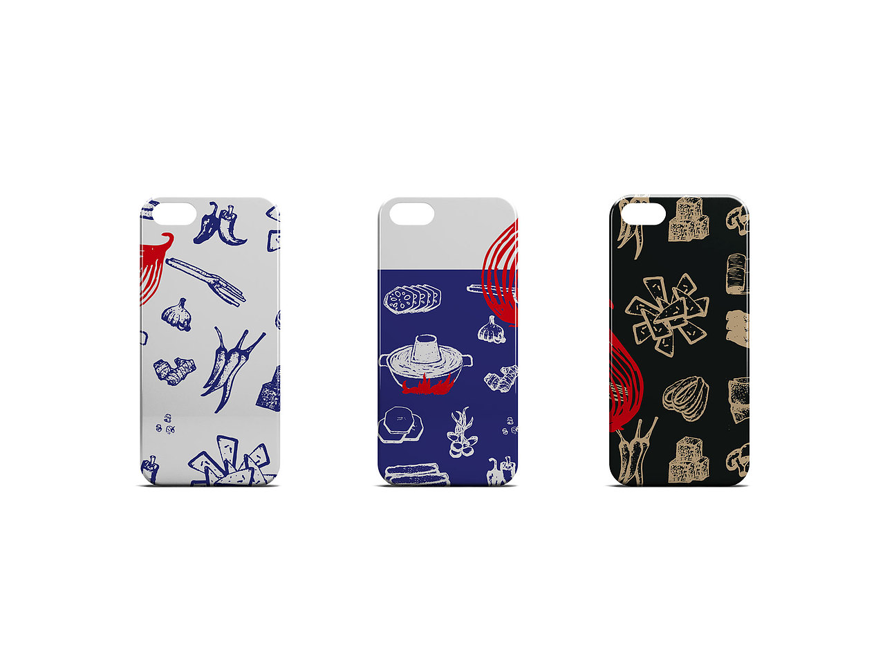 火锅品牌辅助图形