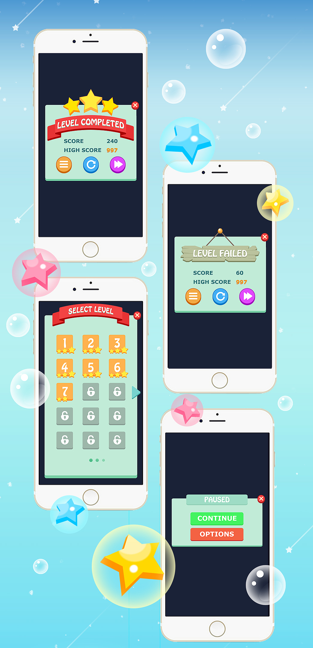 消消乐游戏UI（图ZMTE4MjM4Mjc2） - 游戏UI - 站酷设计师Sungie原创素材 - 站酷ZCOOL