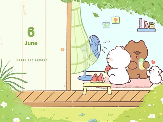 Ready for summer!六月清凉壁纸请签收!