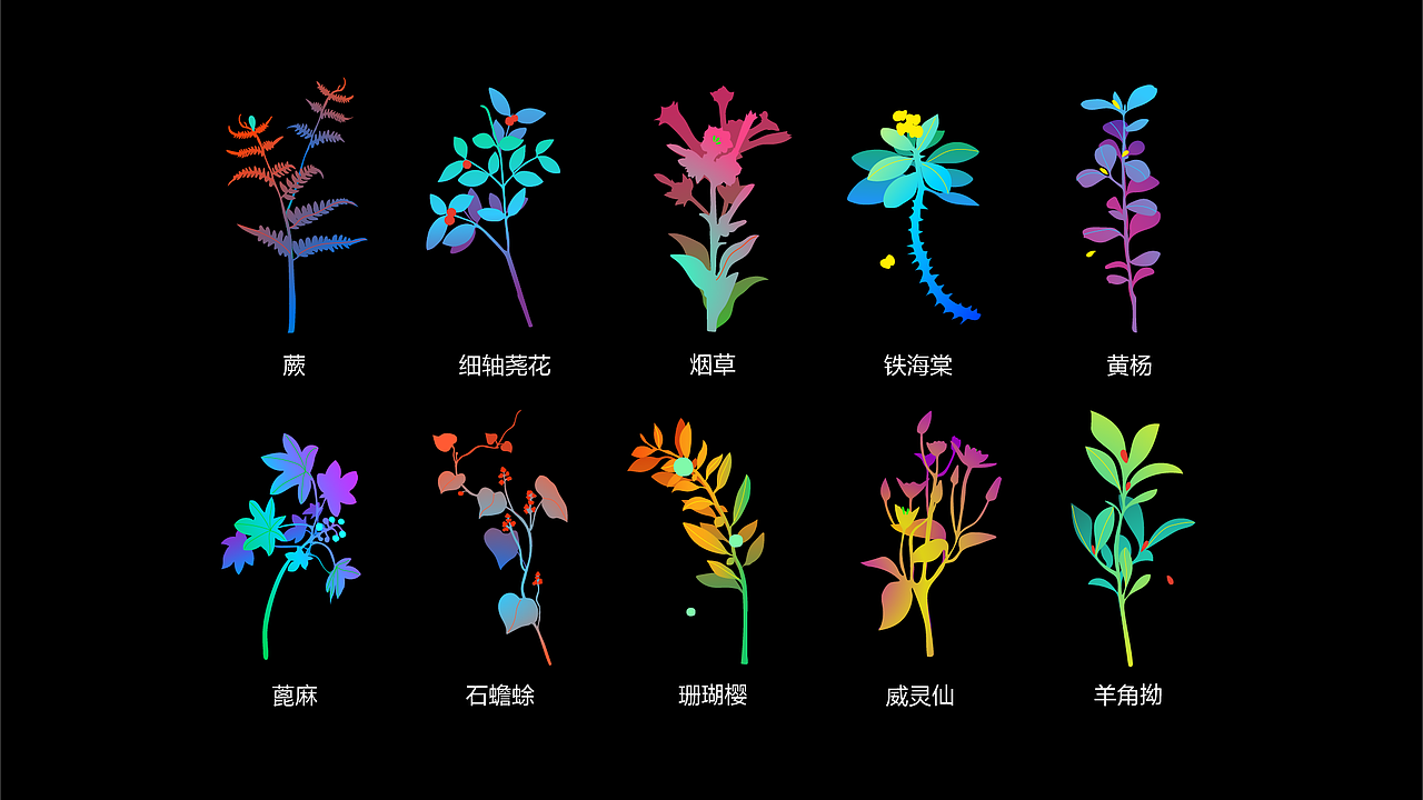 有害植物研究馆（图ZMjE5MTkxNTQ0） - 品牌 - 站酷设计师鲜奶冰狗原创素材 - 站酷ZCOOL