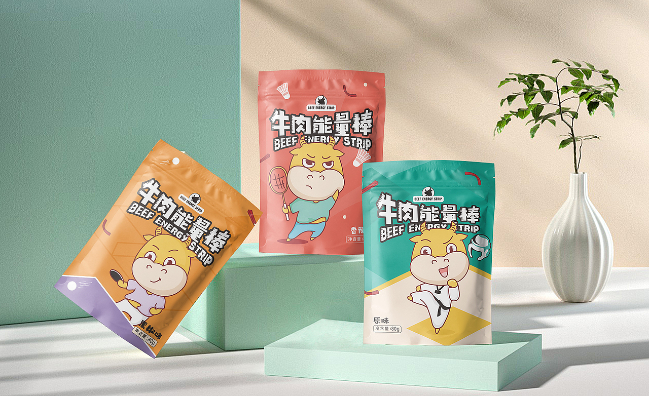 真美食品 卡通包装系列（图ZMjkzNDk1MzEy） - 包装 - 站酷设计师老树妖原创素材 - 站酷ZCOOL