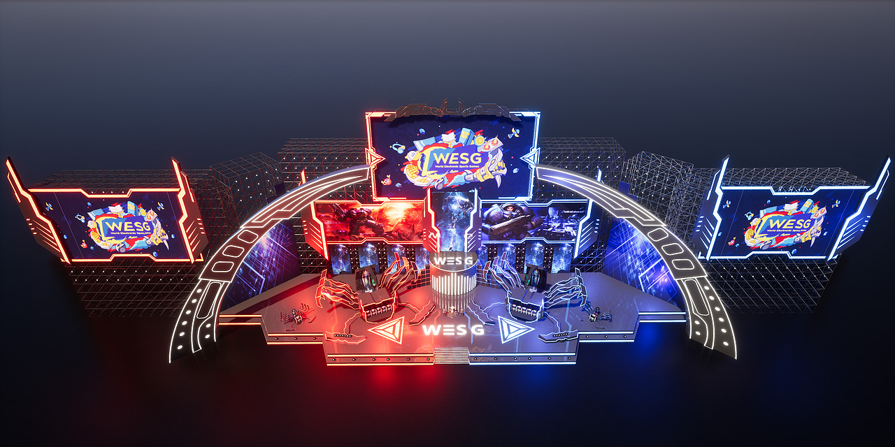 WESG电竞舞美