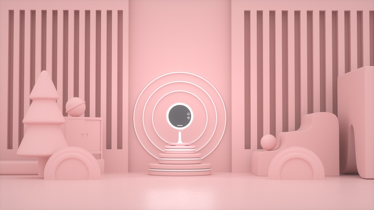 C4D动效作品NO.1-松下LED化妆镜（图ZMTgwMTY0MTQw） - 产品 - 站酷设计师苦力博Kulib原创素材 - 站酷ZCOOL