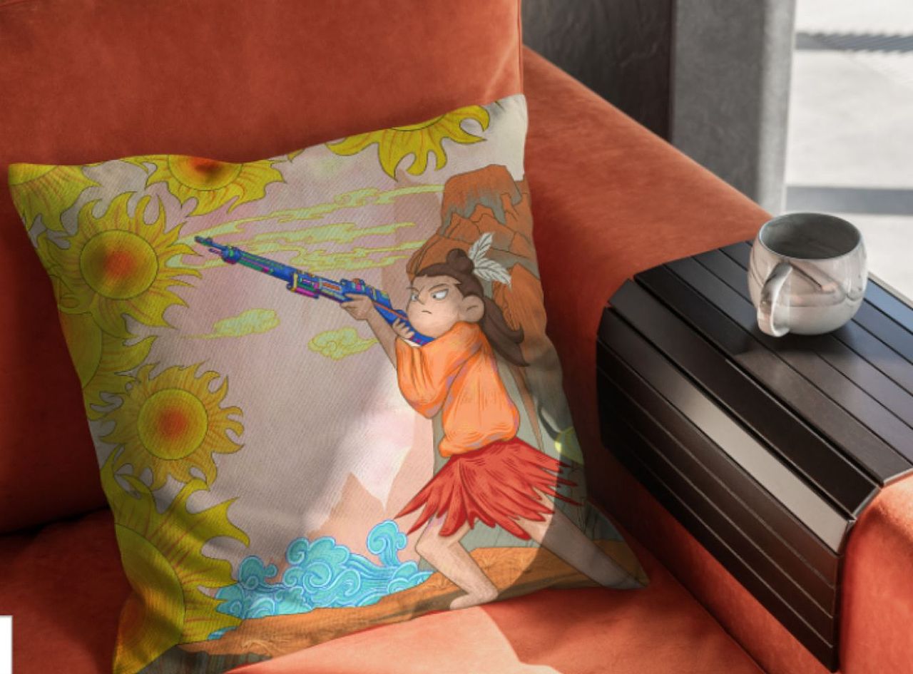 跨时空奇遇记插画设计