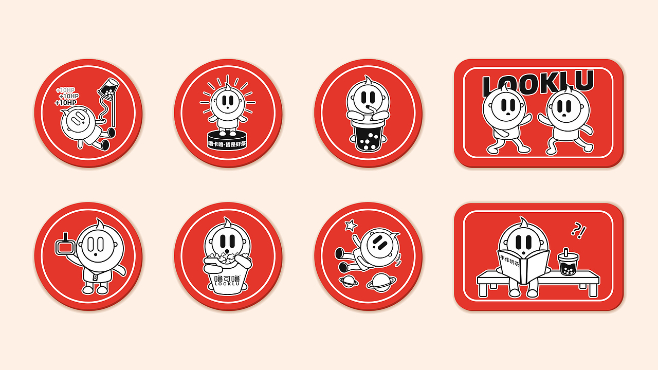 噜可噜--饮品品牌设计