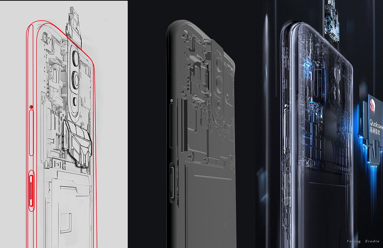 OPPO K系 硬核来袭（图ZMTY2OTA0NTg4） - 其他三维 - 站酷设计师Turing_Studios原创素材 - 站酷ZCOOL