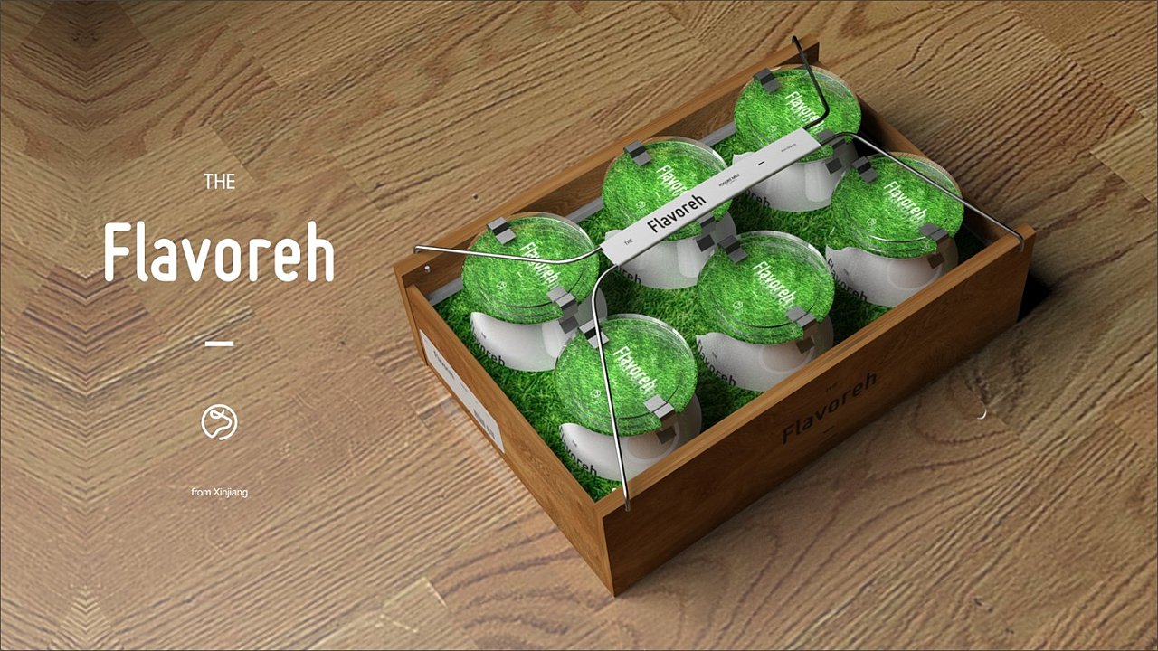flavoreh-酸奶循环包装设计
