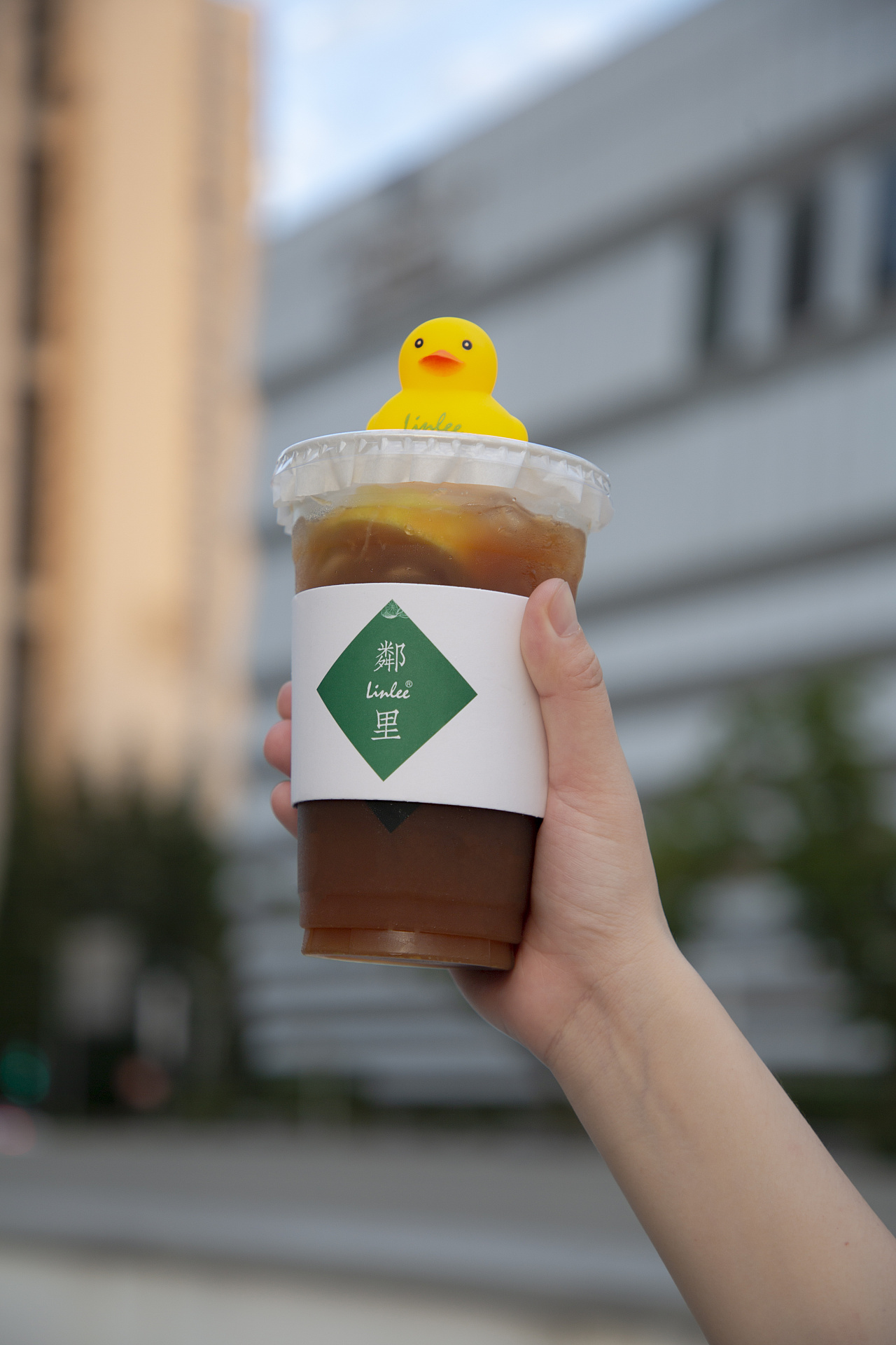 邻里手打柠檬茶拍摄