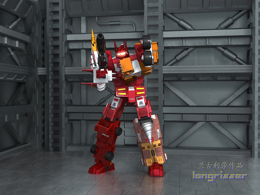 g1 变形金刚 神风队合体 计算王 - 原创作品 - 站酷(zcool)