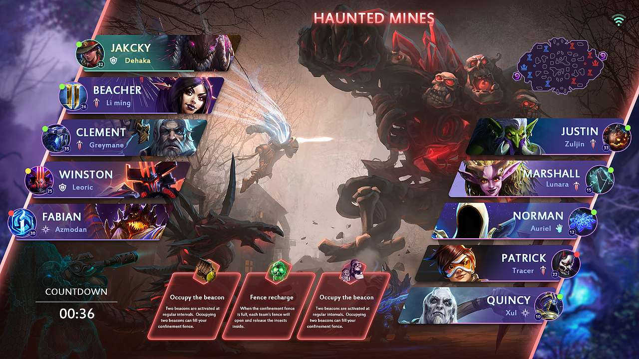 个人作品-《Heroes of the Storm》（2017）（图ZOTk1NTM0ODg=） - 游戏UI - 站酷设计师S_Leaf原创素材 - 站酷ZCOOL